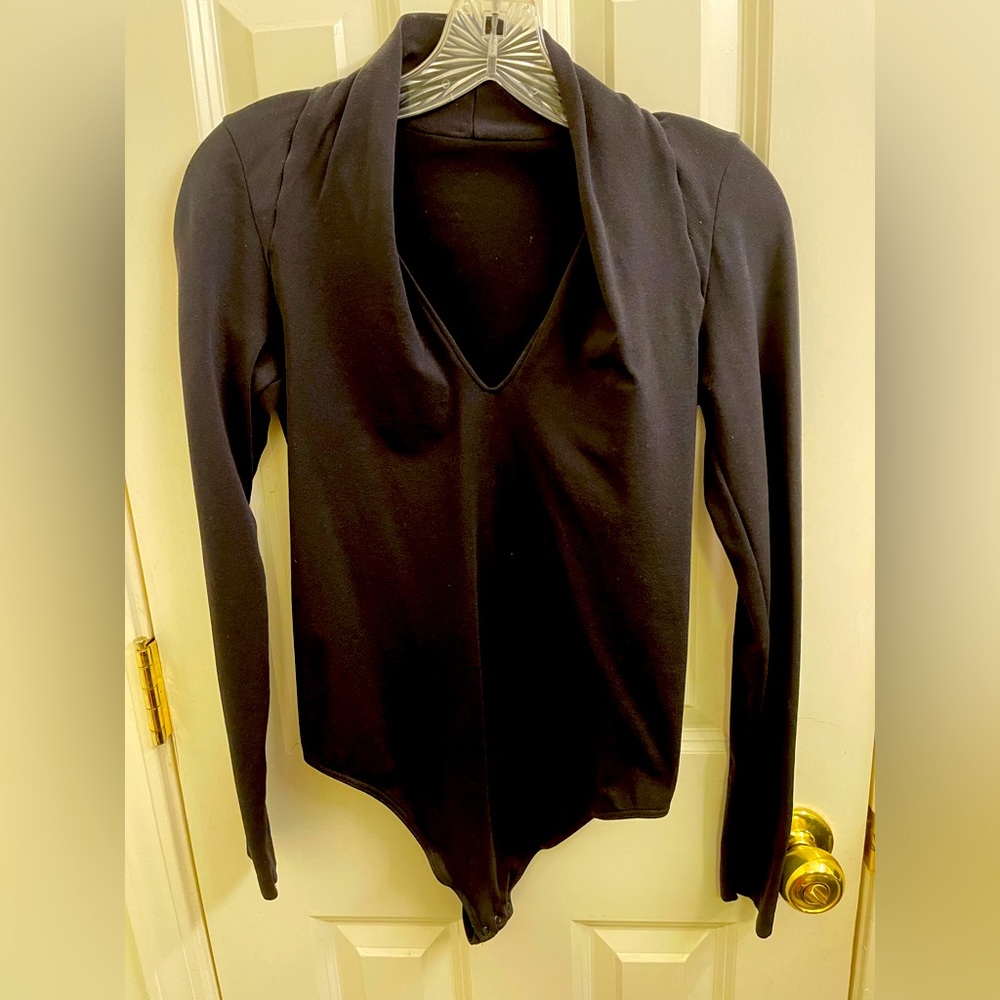 Wolford Denver String Bodysuit Black M NEW